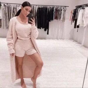 SKIMS Cozy Knit Set in Dusk